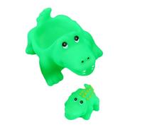 Hohopeti 2 Giocattoli da Bagno per Forma di Coccodrillo Cartoon Sicuri e Leggeri Decorazione Educativa per Vasca Adatti Mani Piccole