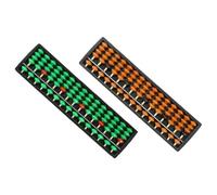 Hohopeti 2 Pezzi Abaco Educativo in Portatile Abaco Tradizionale Piccolo per Calcoli Aritmetici Scuola Primaria Leggero e Resistente per Giochi Matematici e Apprendimento