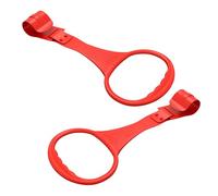 Hohopeti 2 Pezzi Anelli Pull Up per Strumenti per Allenamento Camminata Ragazzo Ragazza Anelli da Esercizio Multiangolo per Braccia e Gambe Impugnature Ergonomiche Sicure Adatti per Uso