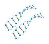 Hohopeti 2 Pezzi Kit Struttura Dna Doppia Spirale per Educazione Scientifica e Ricerca Completo per Esperimenti Genetici Strumento Didattico per Scienze Biologiche e Genetica