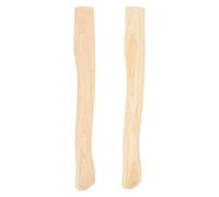 Hohopeti 2 Pezzi Manico in Legno di Hickory per Spacca Legno e Lavori da Esterno 14.17In Ricambio Naturale