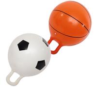 Hohopeti 2 Pezzi Palla Saltellante in Pvc Resistente, Gioco Interattivo Leggero per Esercizi e Divertimento All’aperto, Palla da Salto per Allenamento Sensoriale e Attività Ricreative