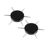 Hohopeti 2 Pezzi Strumenti Nail Art Professionali Penna Dotting per Unghie in Acrilico e Acciaio Inossidabile Penna Multifunzionale per Decorazioni Incisioni e Disegni Nail Art Accessori