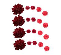 Hohopeti 20 Pezzi Fermagli Capelli Fiore Hanfu Vintage Mascherata Accessori Floreali Artificiali per Matrimoni Feste e Abiti Tradizionali Cinesi