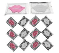 Hohopeti 20 pezzi Maschera Labbra Collagene Crystal Patch Idratante Intensiva per Labbra Secche e Screpolate Cuscinetti Gel Morbide e Rimpolpate Adatta Uso Quotidiano e Viaggio