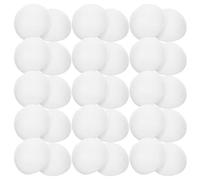 Hohopeti 200 Palline Mezza Sfera in Schiuma Bianca 3 Cm per Lavoretti Creativi, Decorazioni Floreali Fai da Te e Ornamenti Natalizi Artigianali