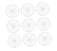 Hohopeti 200 Pezzi Diamond Head Pins for Craft with Sharp Tips Sparkling Floral Bouquet Pins for Wedding Corsages DIY Jewelry Sewing Decorations And Elegant