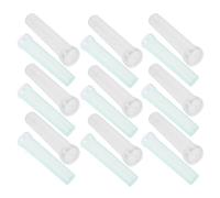 Hohopeti 200 Tubi per Acqua Floreale con Tappi Mini Portafiori Trasparenti e Blu per Composizioni Floreali Provette per Fioristi per Mantenere Freschezza e Idratazione per Viaggi e