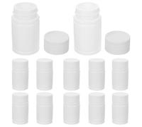 Hohopeti 24 Pezzi Bottiglie Hdpe da 20 Ml Coperchio Ermetico, Contenitori per Pillole e Medicinali Portatili, Porta Medicinali Robusto per Conservazione Farmaci e Viaggi