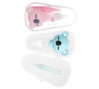 Hohopeti 2pezzi Aspiratore Nasale Per Ragazzo Ragazza Sicuro Pulitore Naso Per Ragazzo Ragazza Accessori Per Infantile Facile Da Pulire e Portatile Colori Carini Koala