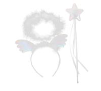 Hohopeti 2pezzi Fascia Per Capelli e Bacchetta Da Copricapo Per Cosplay Da Circonchietto Per Capelli Per Feste e Usi Interni Ed Esterni