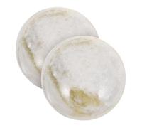 Hohopeti 2pezzi Palline Da Massaggio in Piccole e Lisce Per Esercizi Manuali e Massaggi Rilassanti Delle Mani Texture Piacevole e Impatto