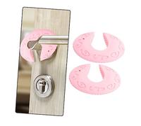 Hohopeti 2pezzi Silicone Finger Pinch Guard Per Dei Sicurezza Per e Finestre Materiale Resistente e Piccoli Rosa