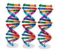 Hohopeti 3 Dna Doppia per Apprendimento Biologia Kit Educativo Genetica Umana Strumento Didattico DIY per Studenti e Attività Gruppo