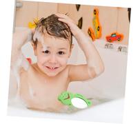 Hohopeti 3 Giocattoli da Bagno Specchio Forma di in EVA Cartoon per Giocattolo Educativo per Vasca da Bagno Riconoscimento Colori e Animali per Ragazzo