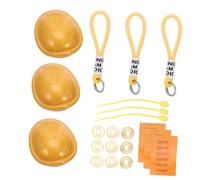 Hohopeti 3 Giochi Divinatori Feng Shui Vintage con Monete I Ching Scultura Fortuna per Salute Ricchezza Portatile con Texture Naturale