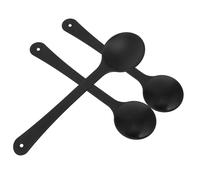 Hohopeti 3 Pezzi Occlusore per Esami Oculistici Mano Occlusore Occhio in Plastica Nero Scudi per Test Visivo e Strumento per Valutazione Vista Adulto