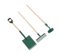 Hohopeti 3 Set Da Giardino in Miniatura: Mini Da Giardinaggio - Set Accessori Da Lavoro Per in Scala 1:12 Per Decorazioni Da Te Per Giardino E Cortile
