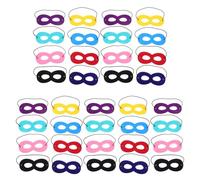 Hohopeti 36 Maschere per Feste di Compleanno per Maschere da Supereroe Fascia Regolabile per Gioco di Ruolo Halloween Carnevale e Cosplay