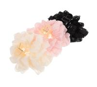 Hohopeti 3pezzi Fermagli Per Capelli Artigli Rosa e Neri Accessori Per Capelli Spessi Fermagli Mascella Unici Per Styling Quotidiano Per Occasioni Speciali