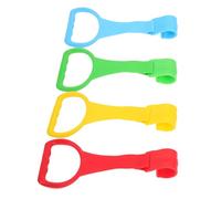 Hohopeti 4 pezzi Anelli per Trazioni Colorati Rosso Giallo Blu Verde Aiuto Camminata Ragazzo Ragazza Supporto Stabilità e Sviluppo Muscolare Superiore Accessori Lettino e Giostrina