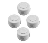 Hohopeti 4 pezzi Copri Pomelli per Porte Sicure Copri Maniglia Anti-intrusione Design Sferico per Casa Protezione Anti-collisione e Sicurezza Bimbi