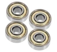 Hohopeti 4 pezzi Cuscinetti Sfere per Ruote Anteriori Carrozzina Manuale Parti Interni di Mozzo per Ruote Piccole Supporto Stabile e Sostituzione Facile per Sedie Rotelle Disabili