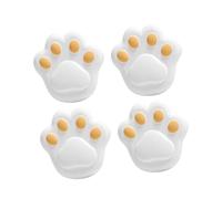 Hohopeti 4 pezzi Protezione Angolare per Mobili in Silicone Alimentare Paraurti Sicurezza Tavolo con Design Gatto per Casa e Anticaduta e Ammortizzante per Scrivania Sedia Armadio