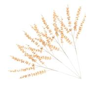 Hohopeti 4 Pezzi Steli Eucalipto Artificiale Dorati Finti Resistenti per Decorazioni Matrimonio Composizioni Floreali e Centrotavola Interni ed Esterni