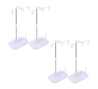 Hohopeti 4 Pezzi Supporto per Avvolgitori Filo da Cucito Porta Coni per Macchina da Cucire Organizer Filo Ricamo Portatile Stabile e Facile da Montare per Uso Domestico e Professionale