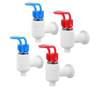 Hohopeti 4 Pezzi Ugelli per Dispenser Acqua Domestico con Filettatura Interna Rubinetti Acqua Facili da Installare Compatibili con Fontanelle e Boccioni senza Alimentazione Elettrica