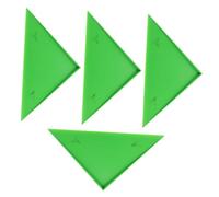 Hohopeti 4 Protezione Angolare Triangolare Per Biliardino Copertura Per Tavolo Da Calcio Balilla Antigraffio e Facile Da Installare Verde Adatta Alla Maggior Parte Dei Biliardini