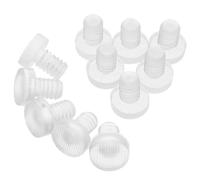 Hohopeti 40 Pezzi 40 Pezzi Gommini Antiscivolo Trasparenti per Tavoli in Vetro, Cuscinetti Silenziosi e Protettivi con Distanziatori in PVC, Paracolpi per Mobili e Armadietti per Casa