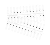 Hohopeti 48pezzi Punta Nail Art Bastoncini Campione Unghie Espositore Formazione Manicure Te