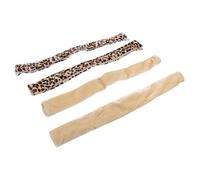Hohopeti 4pezzi Coperture Per Maniglie Frigorifero Per Protezione Da Macchie e Sporco Elegante Design Leopardo Adatte Per Elettrodomestici Cucina