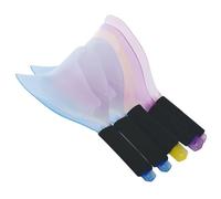 Hohopeti 5 pezzi Maschere Protettive Spray Capelli per Parrucchiere Copertura Anti-scivolo per Viso e Occhi Accessorio Gadget per Salone e Uso Domestico Colori Casuali Colore Casuale