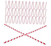 Hohopeti 50 Pezzi Bastoncini Ciniglia Bicolore Rosso e Bianco per Lavoretti Creativi Steli Flessibili in Peluche per Progetti Manuali Scuola e Giocattoli Educativi DIY