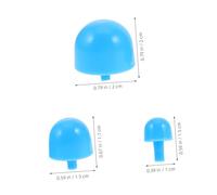 Hohopeti 592 Pegboard Mushroom Nails per Gioco Educativo per Sviluppo Coordinazione Occhio Mano e Motricità Fine con Grandi e per Attività Manuali