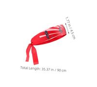 Hohopeti 6 Pezzi Fasce Ninja per Colorate con Elementi Classici Samurai per Feste Tema Costume Karate e Giochi Ruolo Accessori Comfort