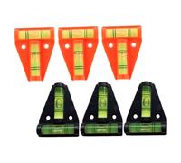Hohopeti 6 Pezzi T Shape Plastica Resistente per Camper Barche e Roulotte Strumento Compatto per Livellamento con Visualizzazione Rapida Della per All Aperto e Progetti Fai da Te