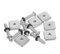 Hohopeti 6 Pezzi Viti a Testa Croce M4 in Acciaio Inox per Pinne da Surf, Fissaggio Rapido e Sicuro per Tavole da Paddle Board, Adatte per Uso Sport Acquatici e Riparazioni