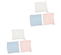 Hohopeti 6pezzi Asciugamani Per Musola Da Pastello Assorbenti Morbidi Per Ruttino Igiene Del Viso Per La Pelle Delicata Dei