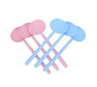 Hohopeti 6pezzi Benda Per Coprire Gli Occhi in Plastica Attrezzatura Per Test Visivi e Occlusore Oculare Portatile Per Esami Optometrici Adatto Tutti Gli Anziani e Ragazzo Ragazza