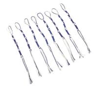 Hohopeti 8 Pezzi frange di indumenti religiosi ebrei la legatura sefardita del nodo tzitzit kit di riparazione tallit nappe tallit della sinagoga Sostituzione frangia alta nappe giudaiche