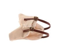 Hohopeti Abbigliamento per Bambole di Peluche in Cotone Morbido Tuta con Bretelle Stile Facile da Indossare per Bambine Outfit per Giochi di Vestirsi e Sviluppo Autonomia