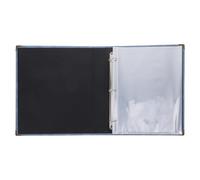 Hohopeti Album Portaoggetti A4 Buste Portadocumenti Vellutate Blu Contenitore Multiuso per Biglietti Cartoline e Opere D’Arte Album Ricordo Fai da Te per Scrapbooking e Progetti