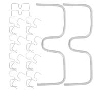 Hohopeti Attrezzo Fisso per Viti da Orto e Formatori di Rami 20 Pezzi per Giardinaggio, Supporto per Alberi da Frutto, Pinza per Piegare Ramoscelli Resistente per Gestione Frutteto