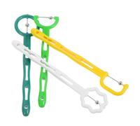 Hohopeti Attrezzo per Esercizi per Punta della Lingua 4 Pezzi Set in Acciaio Inox e Plastica per Rafforzamento Muscoli Orali e Riabilitazione Logopedica Adatto a Ragazzo Ragazza e Adulti