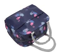 Hohopeti Borsa per Pranzo Termica Isolamento in Alluminio Leggera e Resistente Doppia Maniglia e Cerniera Liscia Borsa Porta Pranzo Portatile per Ufficio e Attività All’Aperto