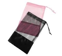 Hohopeti Borsa per Scarpe da Ballo a Rete Coulisse, Set 2 Pezzi, Organizer Leggero per Scarpette da Balletto, Jazz e Tip Tap, Custodia Traspirante per Prove, Esibizioni e Viaggi